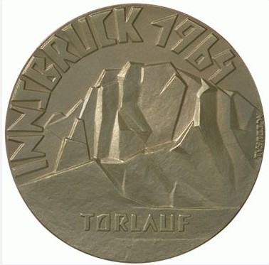 Инсбрук 1964: аверс наградной медали