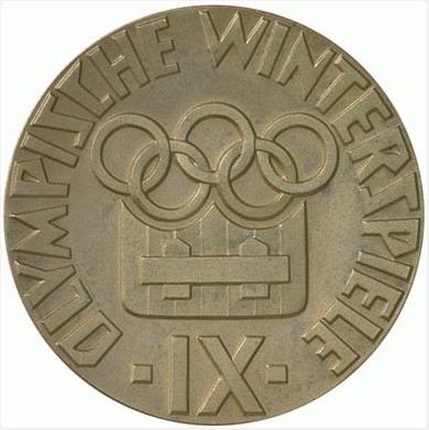 Инсбрук 1964: реверс наградной медали