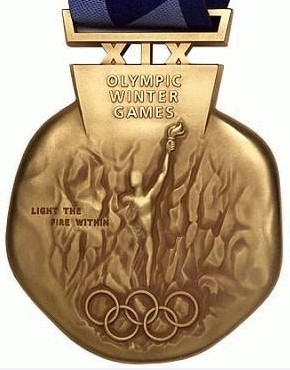 Солт Лейк Сити 2002: аверс наградной медали