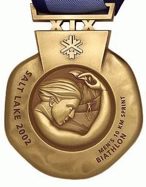 Солт Лейк Сити 2002: реверс наградной медали