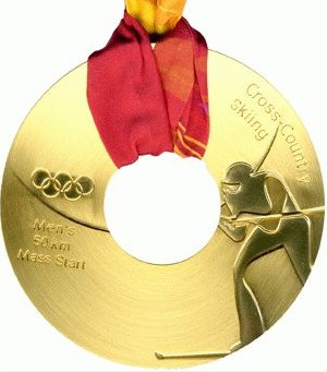 Турин 2006: аверс наградной медали
