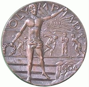 Сент Луис 1904: аверс наградной медали