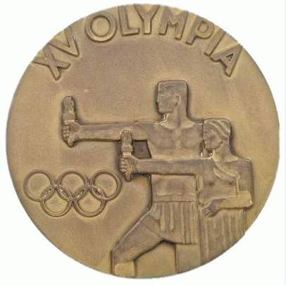 Хельсинки 1952: реверс памятной медали
