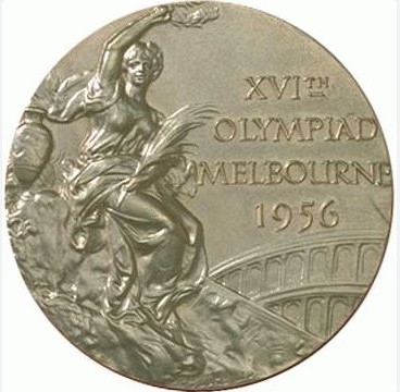 Мельбурн 1956: аверс наградной медали