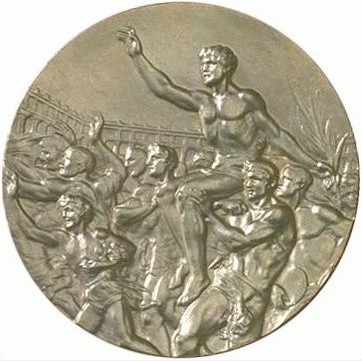Мельбурн 1956: реверс наградной медали