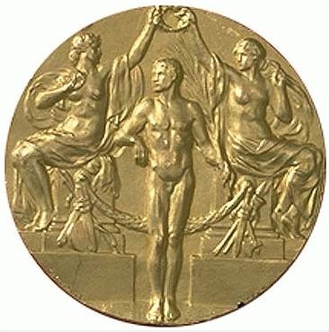 Стокгольм 1912: аверс наградной медали