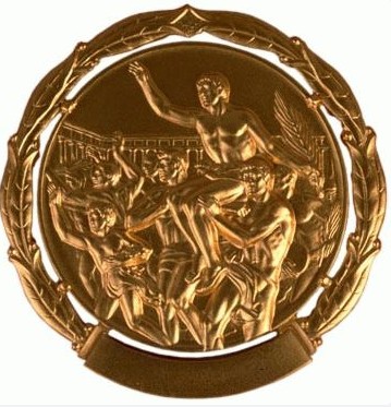 Рим 1960: реверс наградной медали