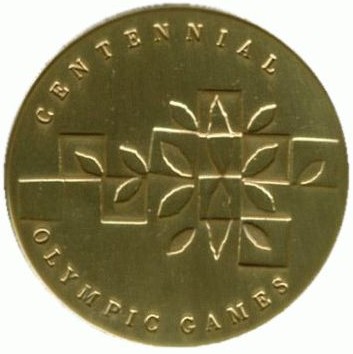 Атланта 1996: реверс памятной медали