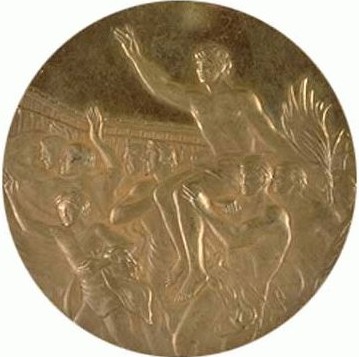 Мехико 1968: реверс наградной медали
