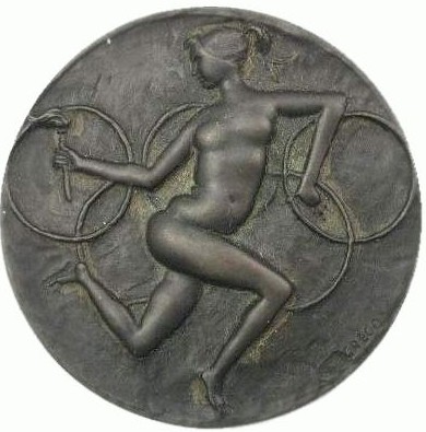 Рим 1960: аверс памятной медали