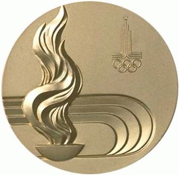Москва 1980: реверс наградной медали