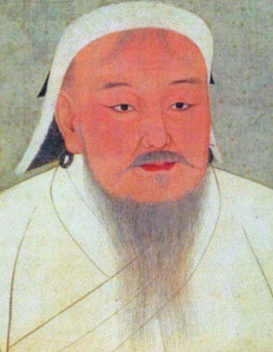 Портрет Чингисхана. XIV в.
