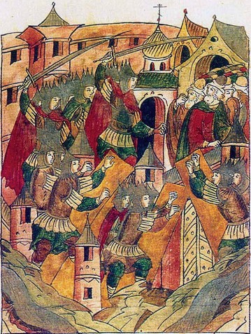 Монголо-татарская резня при взятии Владимира