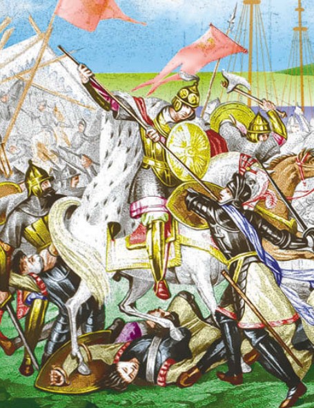 Битва Александра Ярославича со шведами. 1240 г.