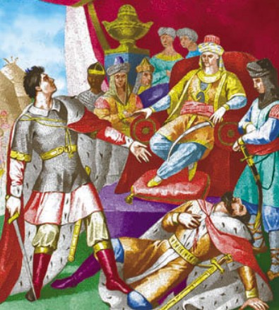 Дмитрий Михайлович мстит Юрию Данииловичу за смерть своего отца. 1325 г.