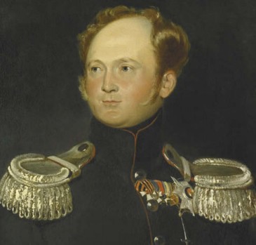 Портрет российского императора Александра I. К. Г. X. Морнер. 1820 г.
