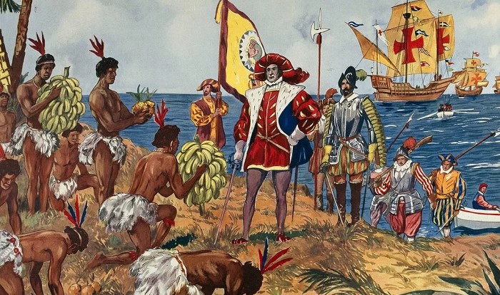Высадка Колумба на Гаити