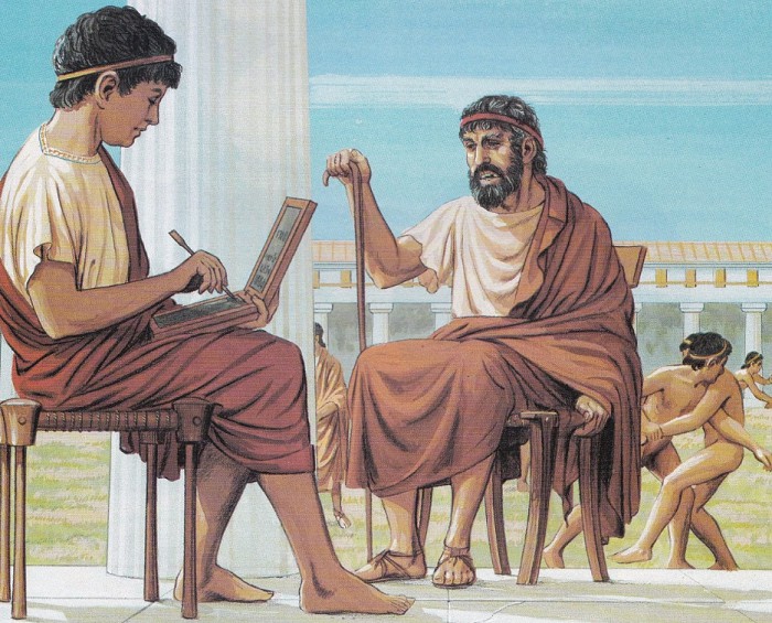 Древнегреческая школа грамматиста