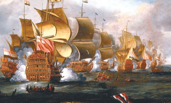 Лоустофтское сражение 3 июня 1665 г.
