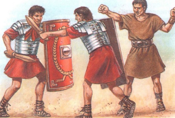 римские солдаты