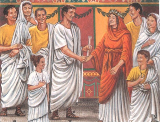 Свадьба в Древнем Риме