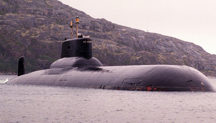 Российская субмарина проекта 941 «Акула»
