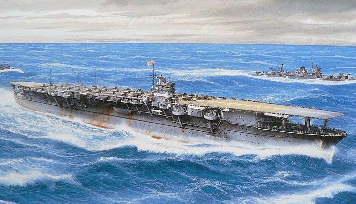 Тяжелый авианосец «Сёкаку» японского Императорского флота