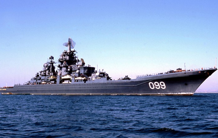 Атомный крейсер «Пётр Великий» российского ВМФ