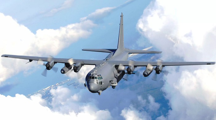 Последняя версия самолета AC-130U