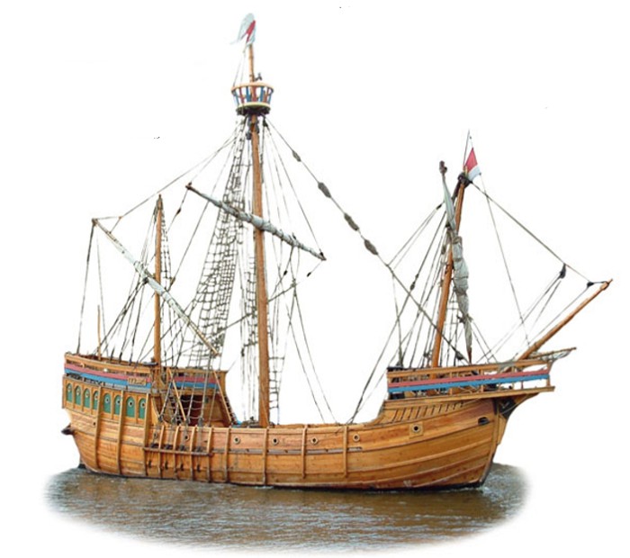 «Мэтью» – парусник, на котором Джон Кабот достиг североамериканских берегов. Реконструкция. Бристоль. Великобритания