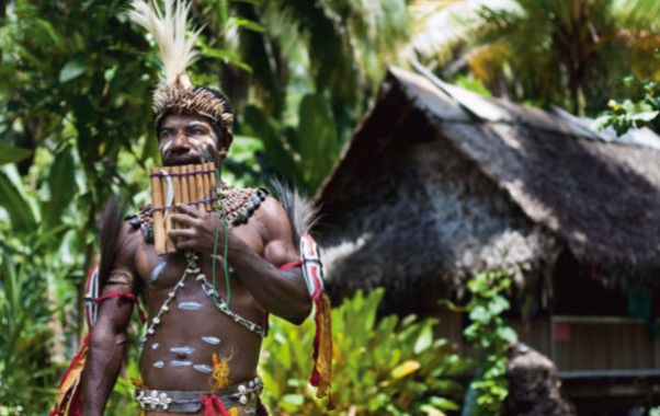 Абориген из провинции Маланд (бывший Берег Маклая)