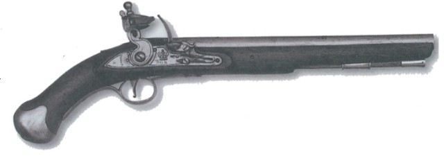 Флотский британский пистолет 1805 г.