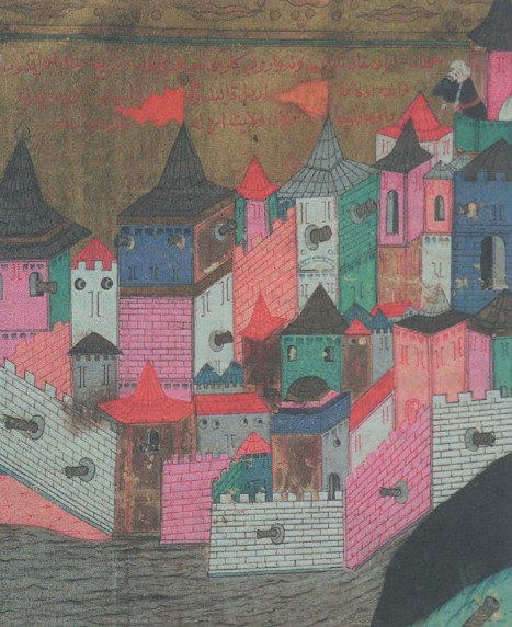 Осада Белграда в 1521 г. (из «Военных кампаний Сулеймана I»)