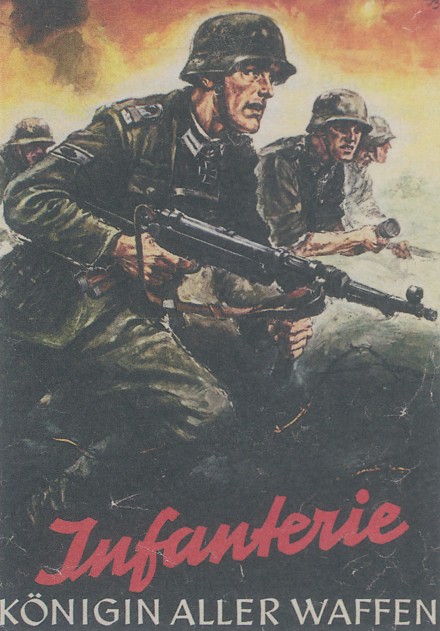 пропагандистский плакат с изображением немецкого офицера