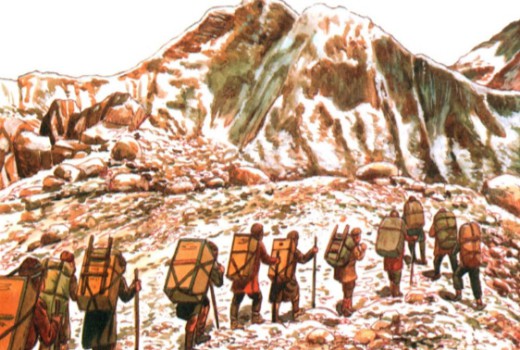 Экспедиция британцев в Гималаях