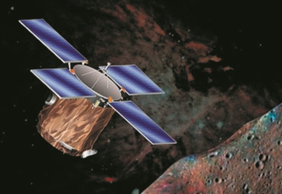 Космический зонд «НИАР-Шумейкер» на орбите астероида Эрос