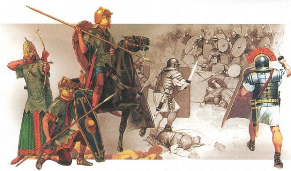 воины Древнего Рима