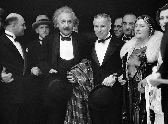 Эйнштейн и чаплин