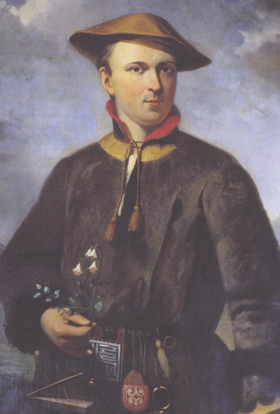 Карл Линней в традиционном лапландском костюме