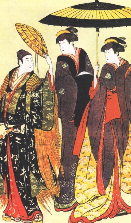 кимоно. Япония, 1780-е гг.