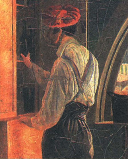 Мужские панталоны начала XIX в. С картины художника И. А. Клюквина