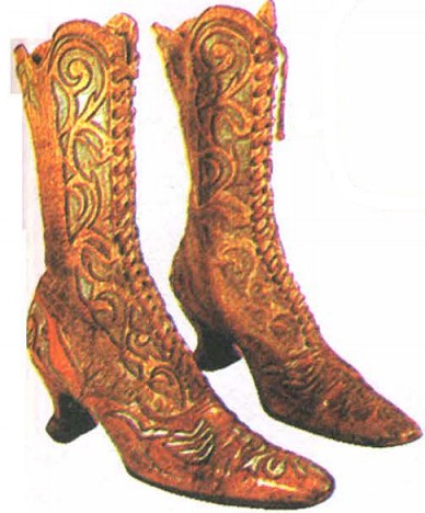Дамские ботинки. 1910 г.
