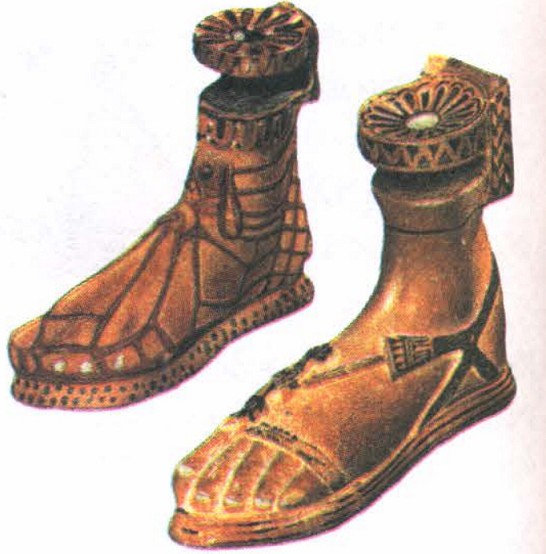 Первые сандали