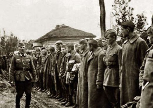 Советские военнопленные. 1941 г.