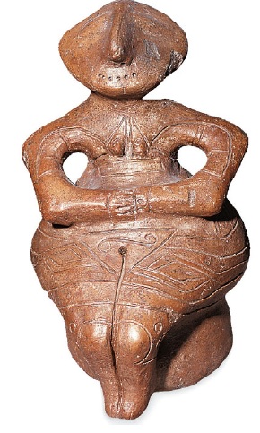 Фигурка глиняной богини