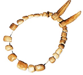 Ожерелье из костей