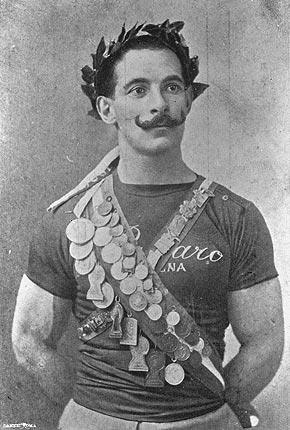 БРАЛЬЯ (Braglia) Альберто (1883-1954). Италия, гимнастика
