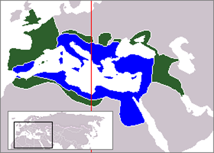 Разделение на Восточную и Западную Римские империи