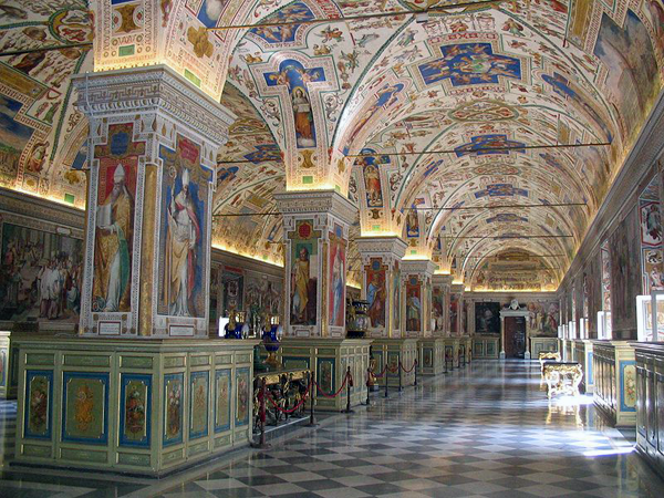 Сикстинский салон Ватиканской апостольской библиотеки, Ватикан